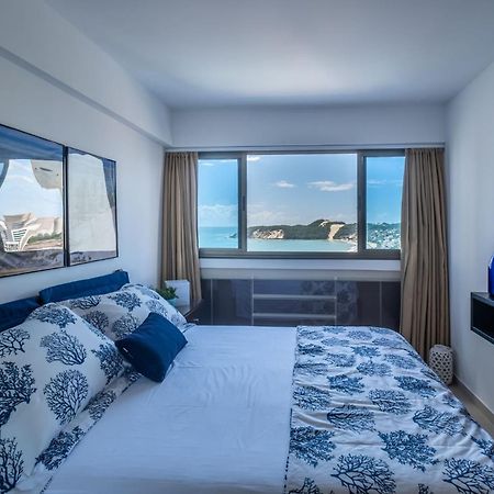 Flat Com 2 Quartos E Vista Mar Da Praia De Pontanegra-Wifi 300 Mb-Garagem-Familia-Criancas-Piscina-Pet Friendly ناتال المظهر الخارجي الصورة