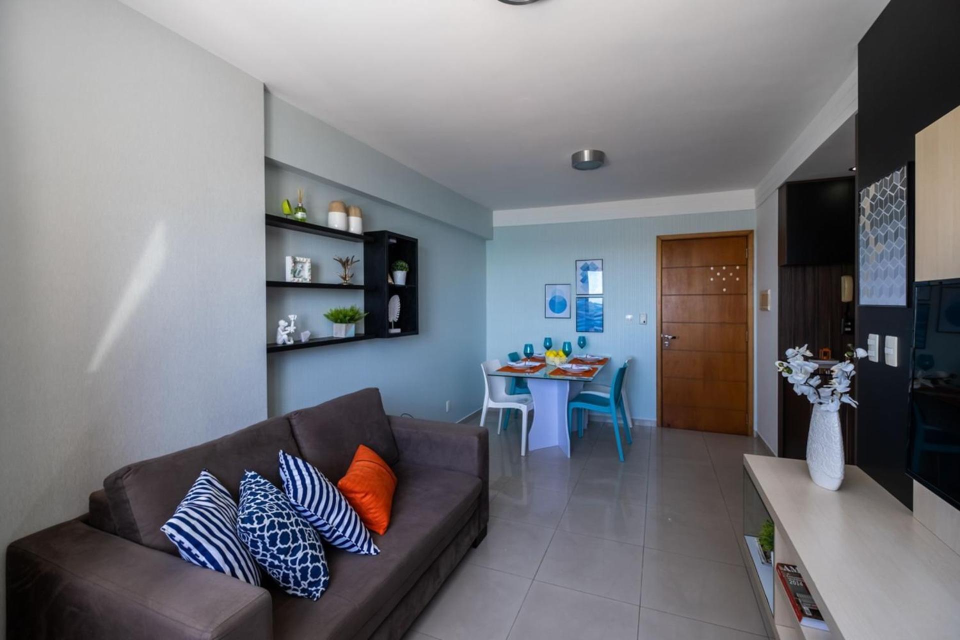 Flat Com 2 Quartos E Vista Mar Da Praia De Pontanegra-Wifi 300 Mb-Garagem-Familia-Criancas-Piscina-Pet Friendly ناتال المظهر الخارجي الصورة