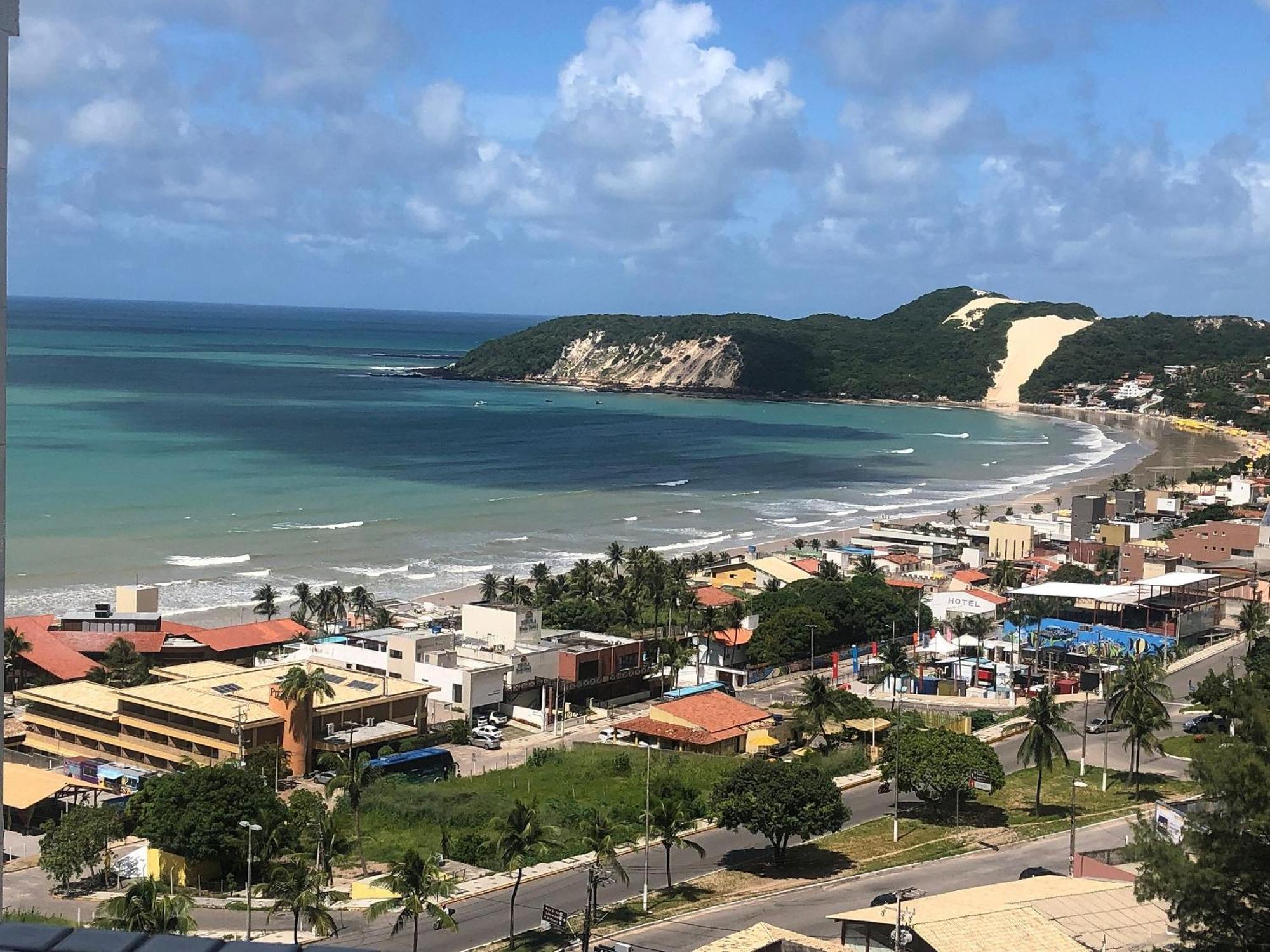 Flat Com 2 Quartos E Vista Mar Da Praia De Pontanegra-Wifi 300 Mb-Garagem-Familia-Criancas-Piscina-Pet Friendly ناتال المظهر الخارجي الصورة