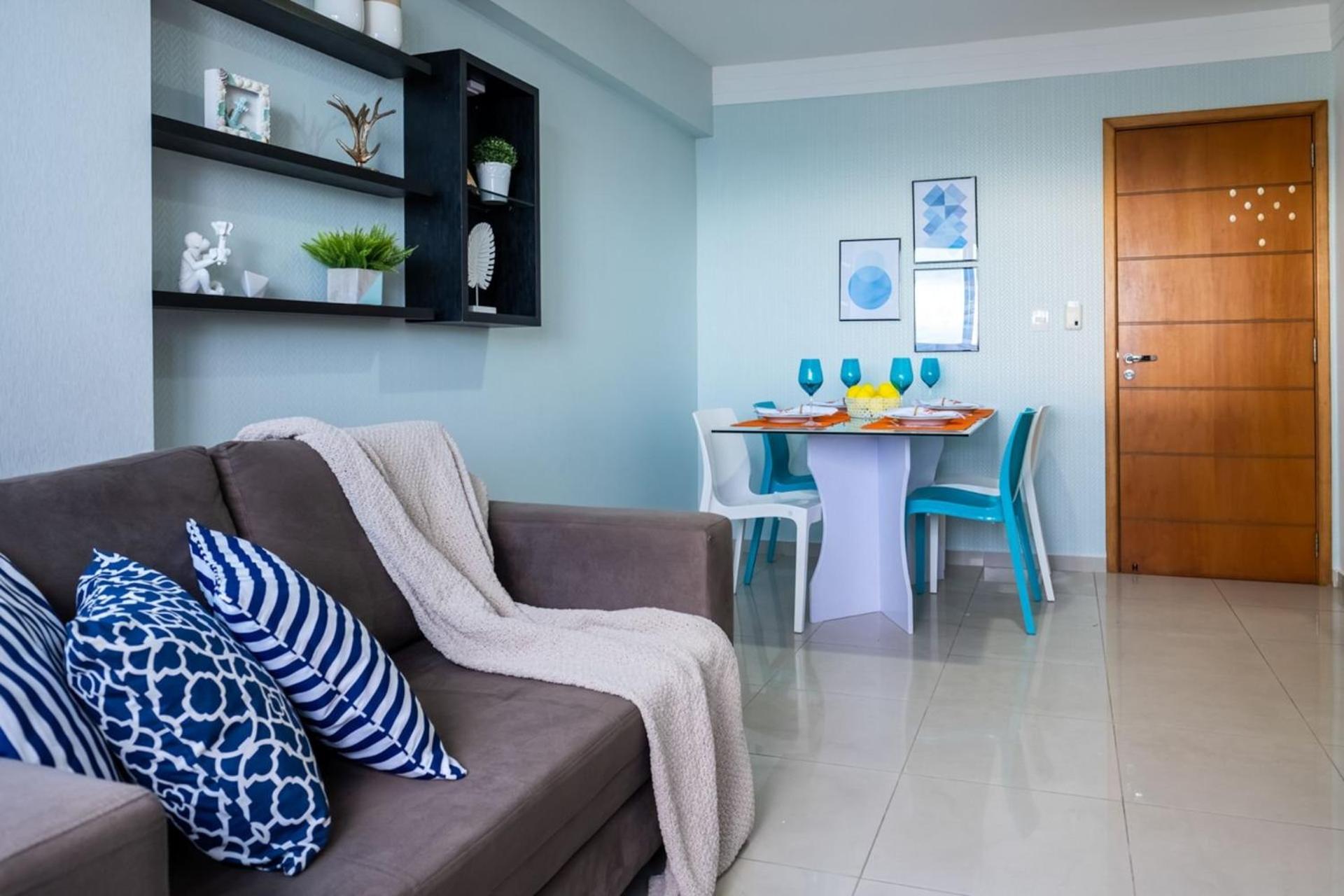 Flat Com 2 Quartos E Vista Mar Da Praia De Pontanegra-Wifi 300 Mb-Garagem-Familia-Criancas-Piscina-Pet Friendly ناتال المظهر الخارجي الصورة
