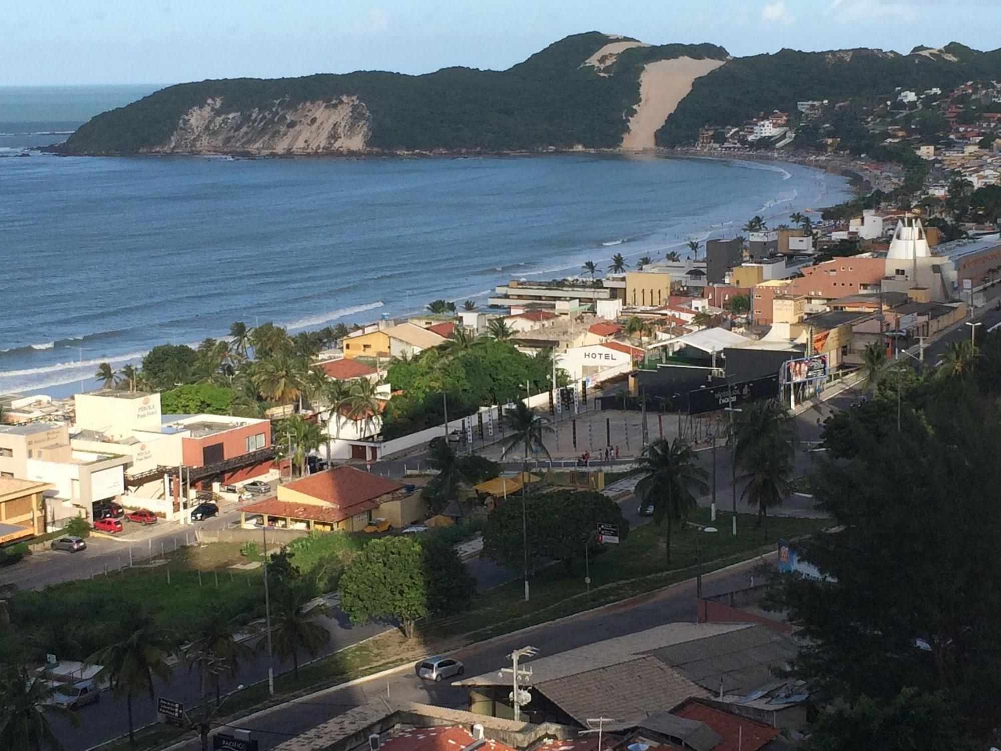 Flat Com 2 Quartos E Vista Mar Da Praia De Pontanegra-Wifi 300 Mb-Garagem-Familia-Criancas-Piscina-Pet Friendly ناتال المظهر الخارجي الصورة