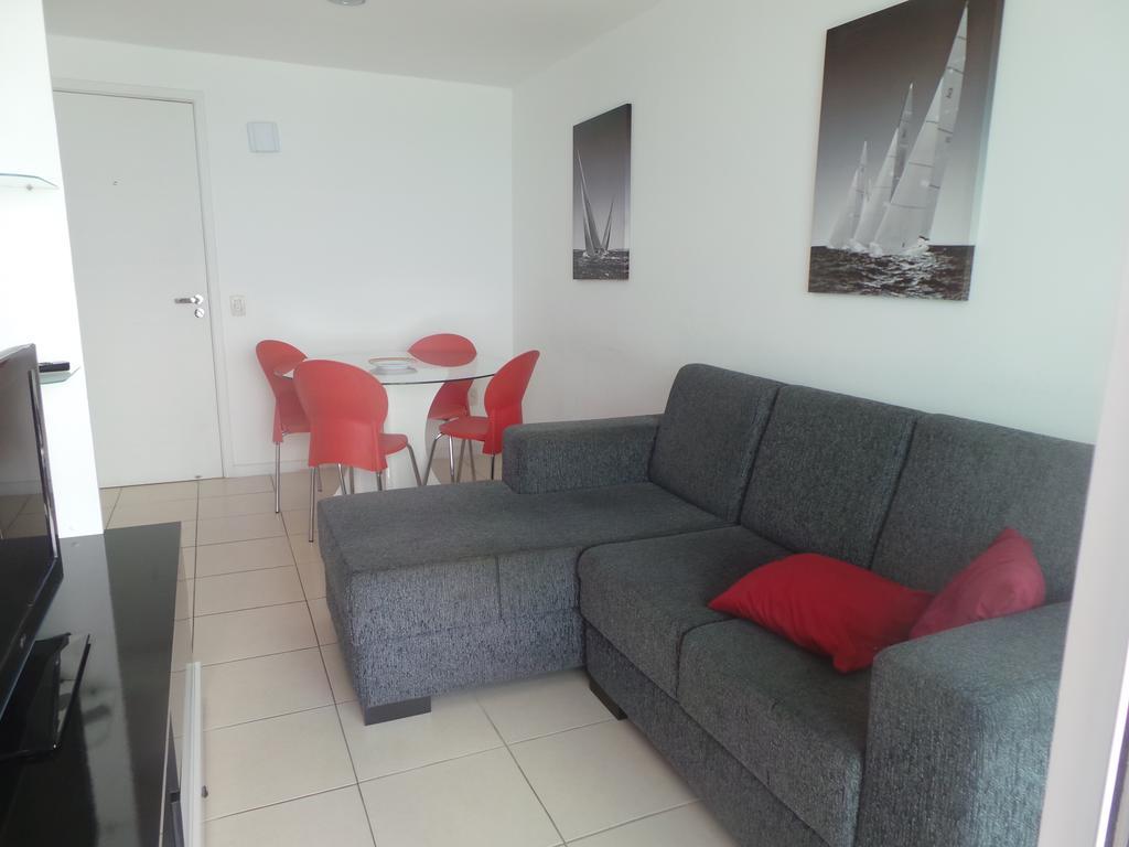 Flat Com 2 Quartos E Vista Mar Da Praia De Pontanegra-Wifi 300 Mb-Garagem-Familia-Criancas-Piscina-Pet Friendly ناتال الغرفة الصورة