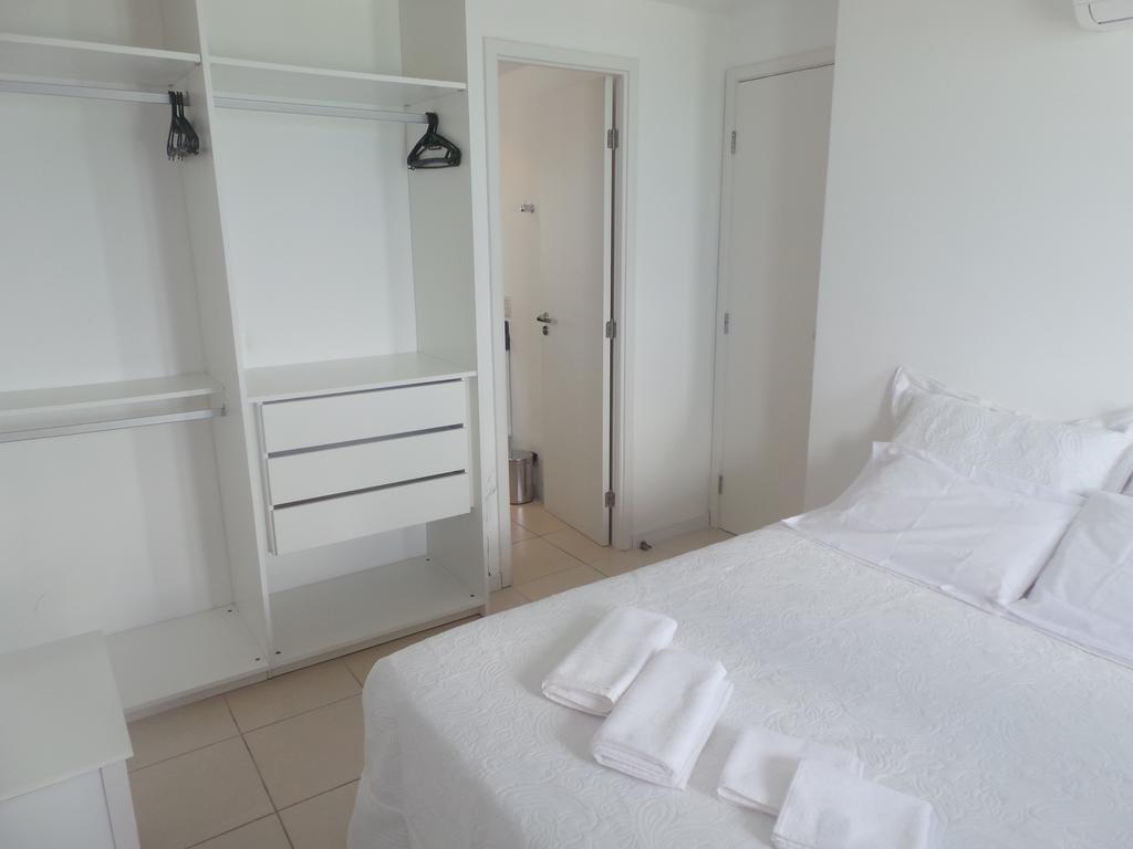 Flat Com 2 Quartos E Vista Mar Da Praia De Pontanegra-Wifi 300 Mb-Garagem-Familia-Criancas-Piscina-Pet Friendly ناتال الغرفة الصورة